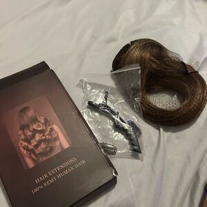 Brown Hair Extensions - 100% Remy Human Hair